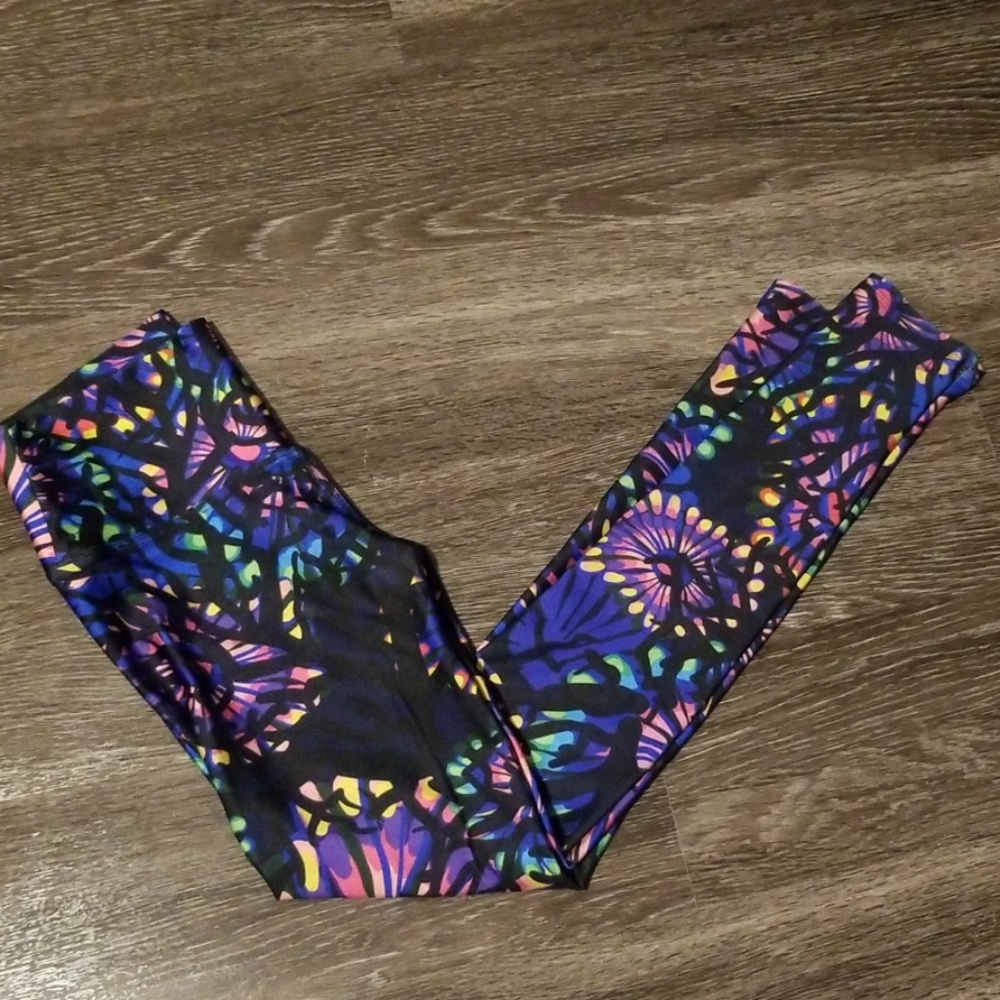 Multicolor XS yoga pants
